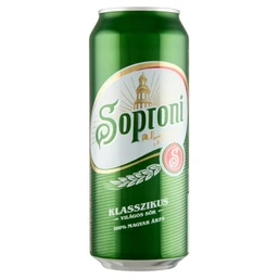  Soproni Klasszikus világos sör 4,5% 0,5 l doboz