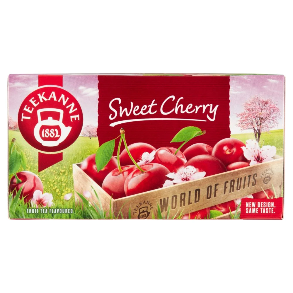 Teekanne World Of Fruits cseresznyeízesítésű gyümölcstea keverék 20 filter 50 g