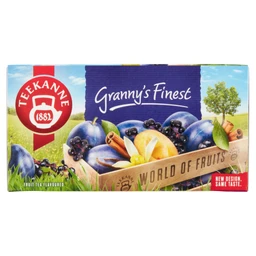 Teekanne Teekanne World Of Fruits Granny's Finest bodza , vanília és szilvaízű gyümölcstea 20 filter 50 g