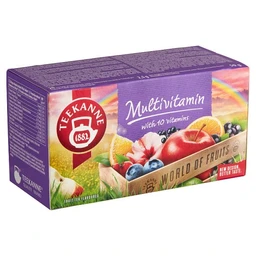 Teekanne Teekanne World of Fruit gyümölcstea bogyósgyümölcs ízzel és 10 féle vitaminnal 20 filter 50 g