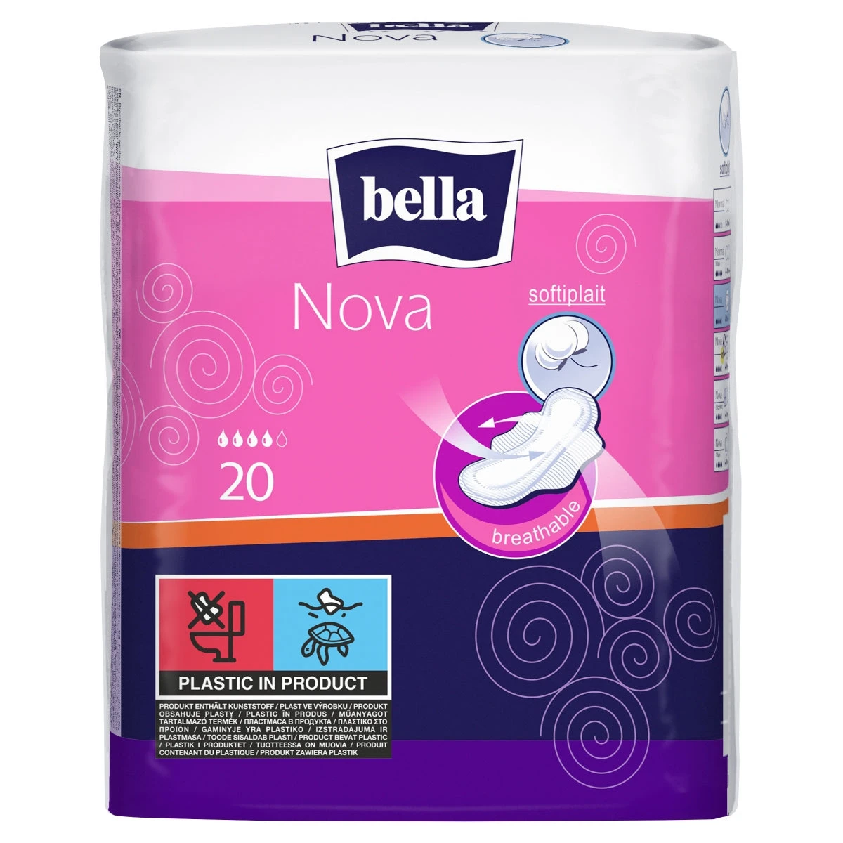 Bella Nova Szárnyas Egészségügyi Betét 20 Db