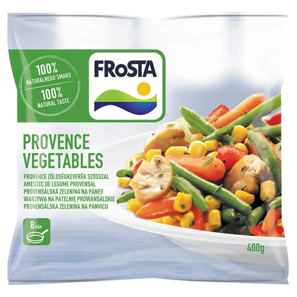 FRoSTA gyorsfagyasztott Provence zöldségkeverék szósszal 400 g