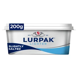 Lurpak Lurpak enyhén sózott csökkentett zsírtartalmú kenhető keverék készítmény 200 g