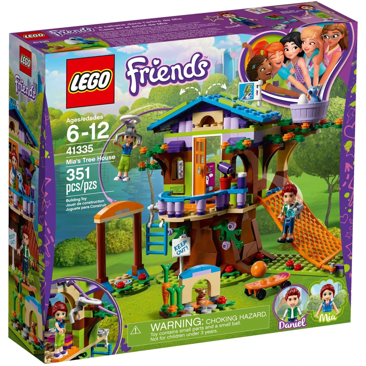 LEGO Friends Mia lombháza 41335