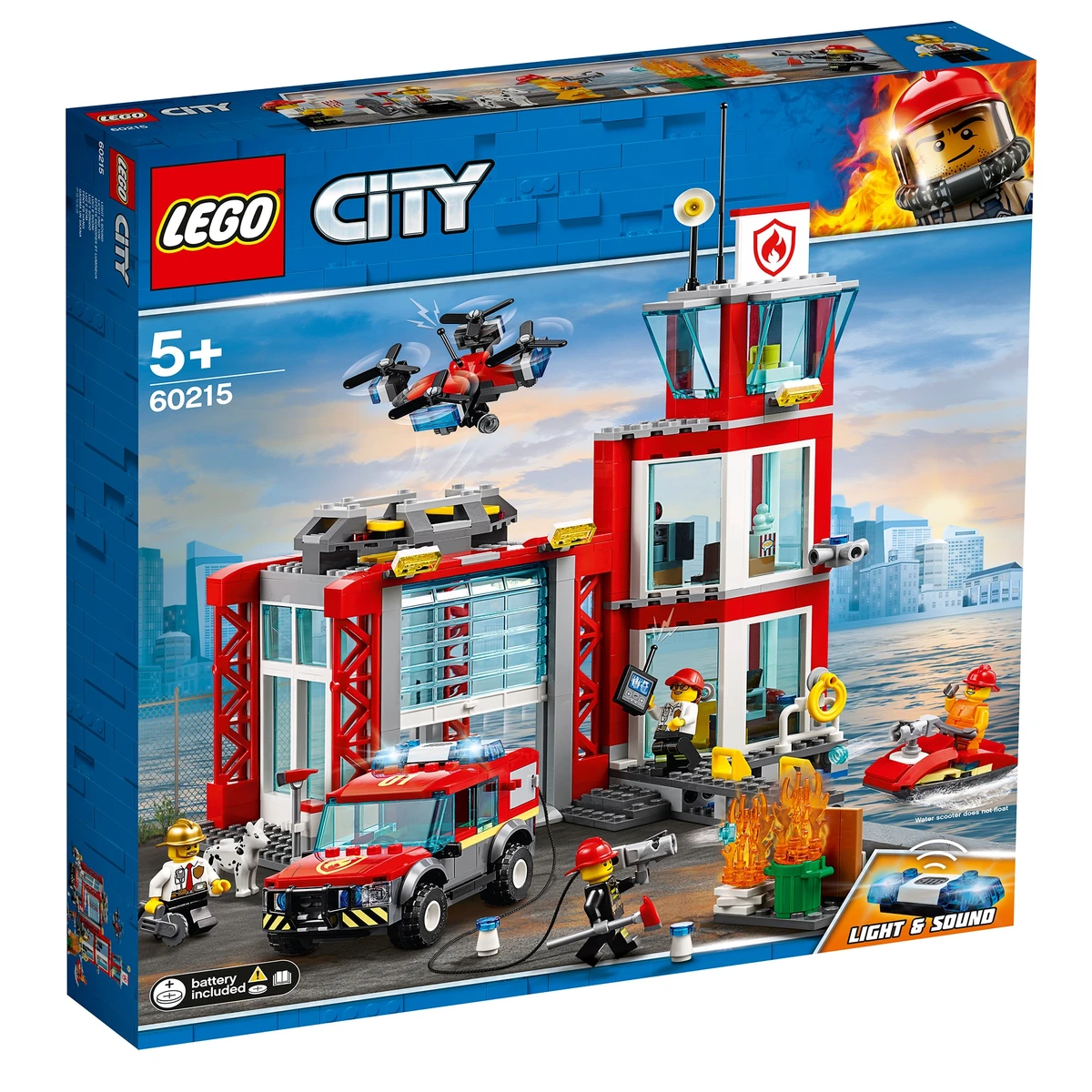 LEGO City Tűzoltóállomás 60215