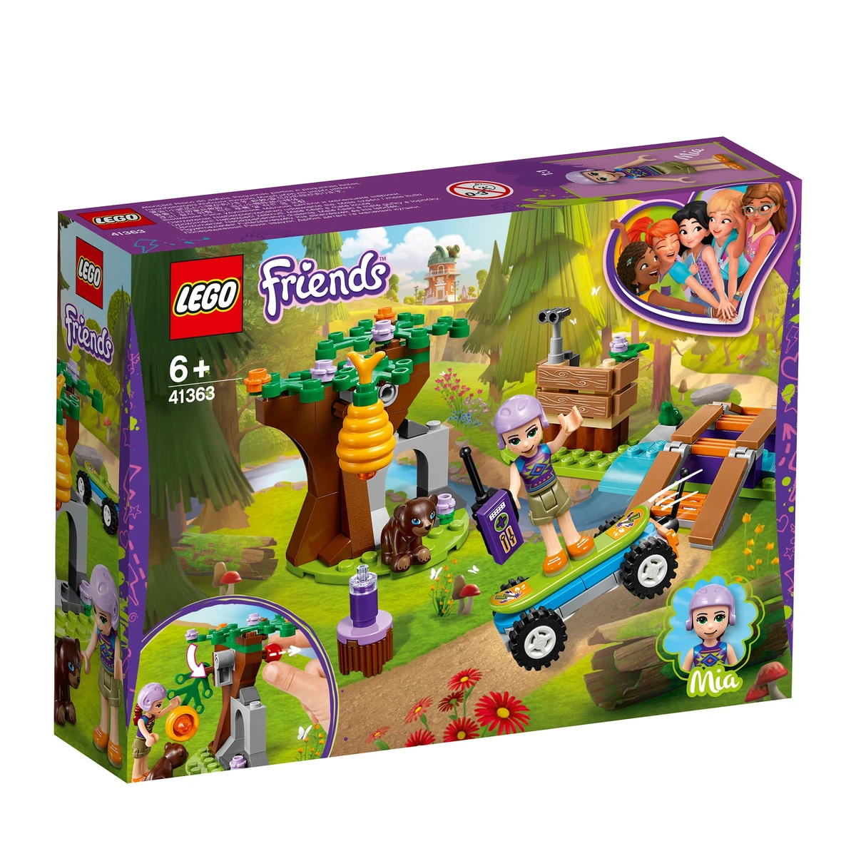 LEGO Friends Mia erdei kalandja 41363