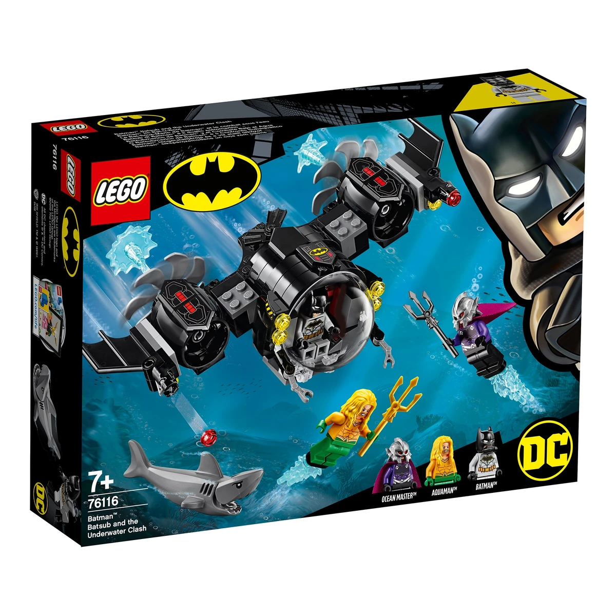 LEGO Super Heroes Batman tengeralattjárója és a víz alatti ütközet 76