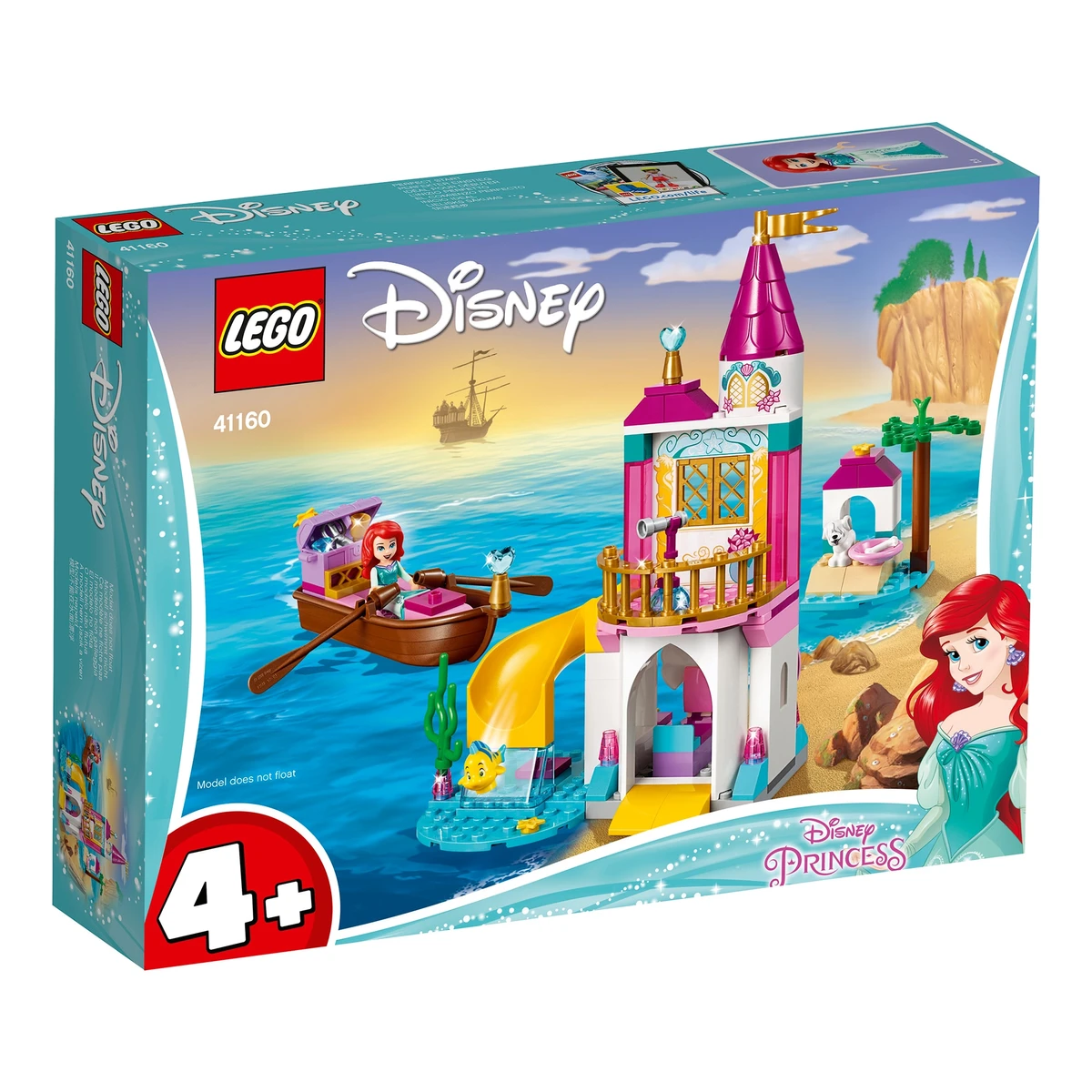 LEGO Disney Princess Ariel tengerpari kastélya 41160