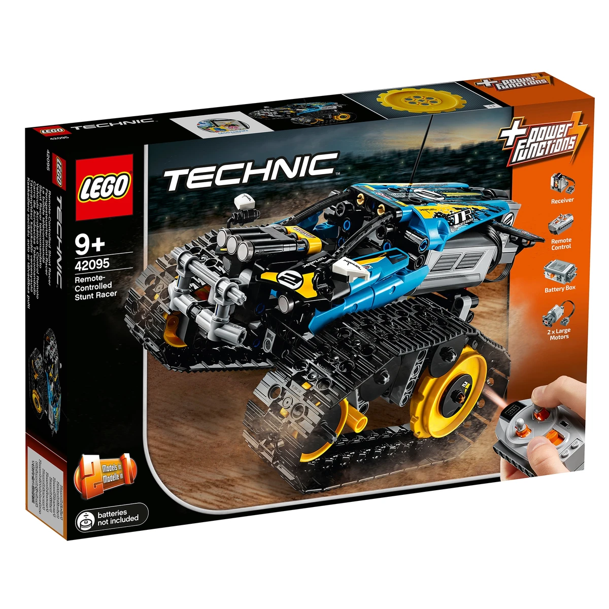 LEGO Technic Távirányítású kaszkadőr versenyautó 42095