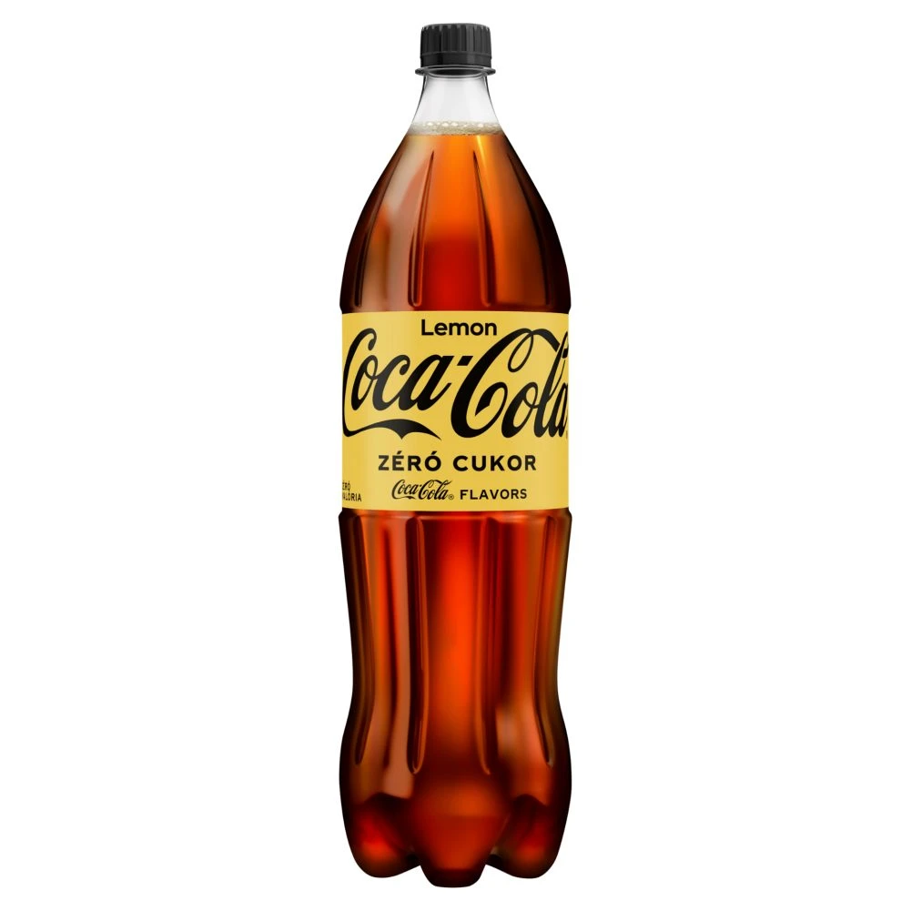 Coca Cola Zero cola és citromízű energiamentes szénsavas üdítőital édesítőszerekkel 1,75 l