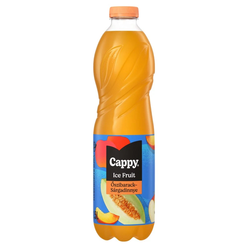 Cappy Ice Fruit Gyümölcsital 1,5 l őszibarack sárgadinnye citromfű