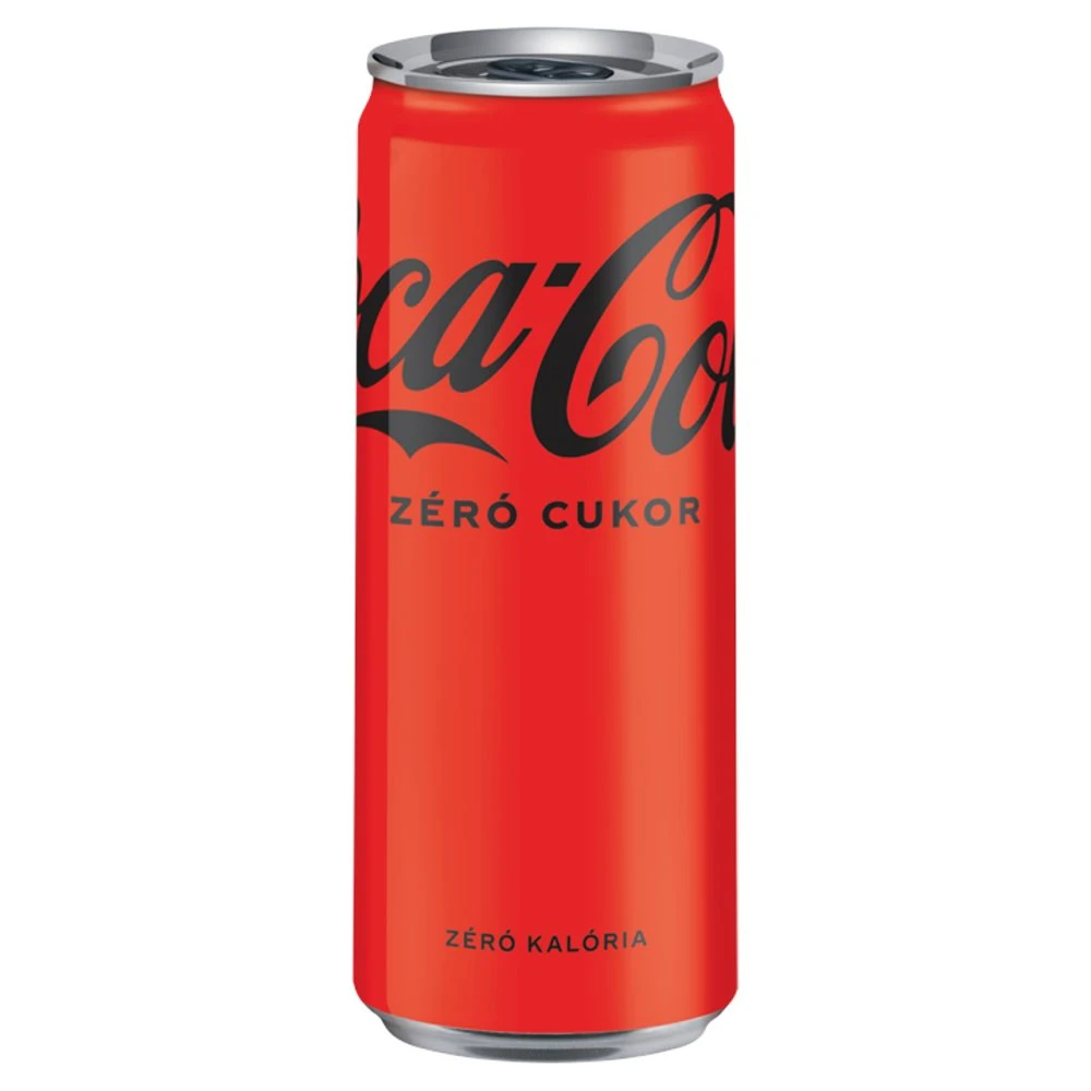 Coca Cola Zero cukormentes szénsavas üdítőital 0,33 l dobozos