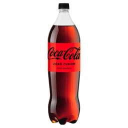 Coca Cola Coca Cola Zero colaízű energiamentes szénsavas üdítőital édesítőszerekkel 1,75 l