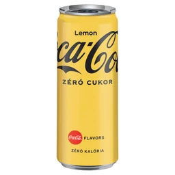 Coca Cola Coca Cola Zero Lemon cukormentes szénsavas üdítőital 0,33 l dobozos