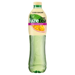 FUZETEA FUZETEA Passionfruit energiamentes, szénsavmentes maracujaízű üdítőital zöld tea kivonattal 1,5 l