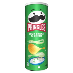 Pringles Pringles hagymás tejfölös ízesítésű snack 165 g
