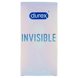 Durex Óvszer Invisible Extra Sensitive, 10 db