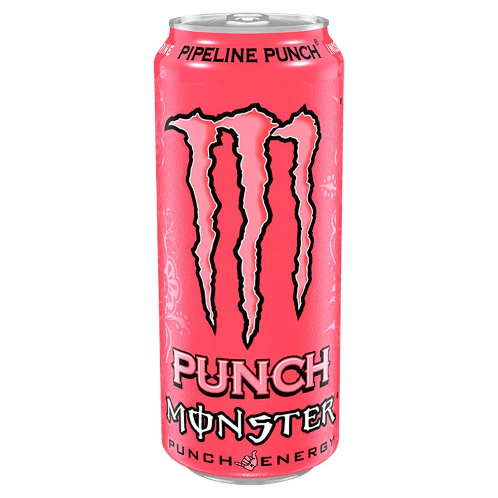 Monster Pipeline Punch szénsavas energiaital cukorral és édesítőszerrel 500 ml