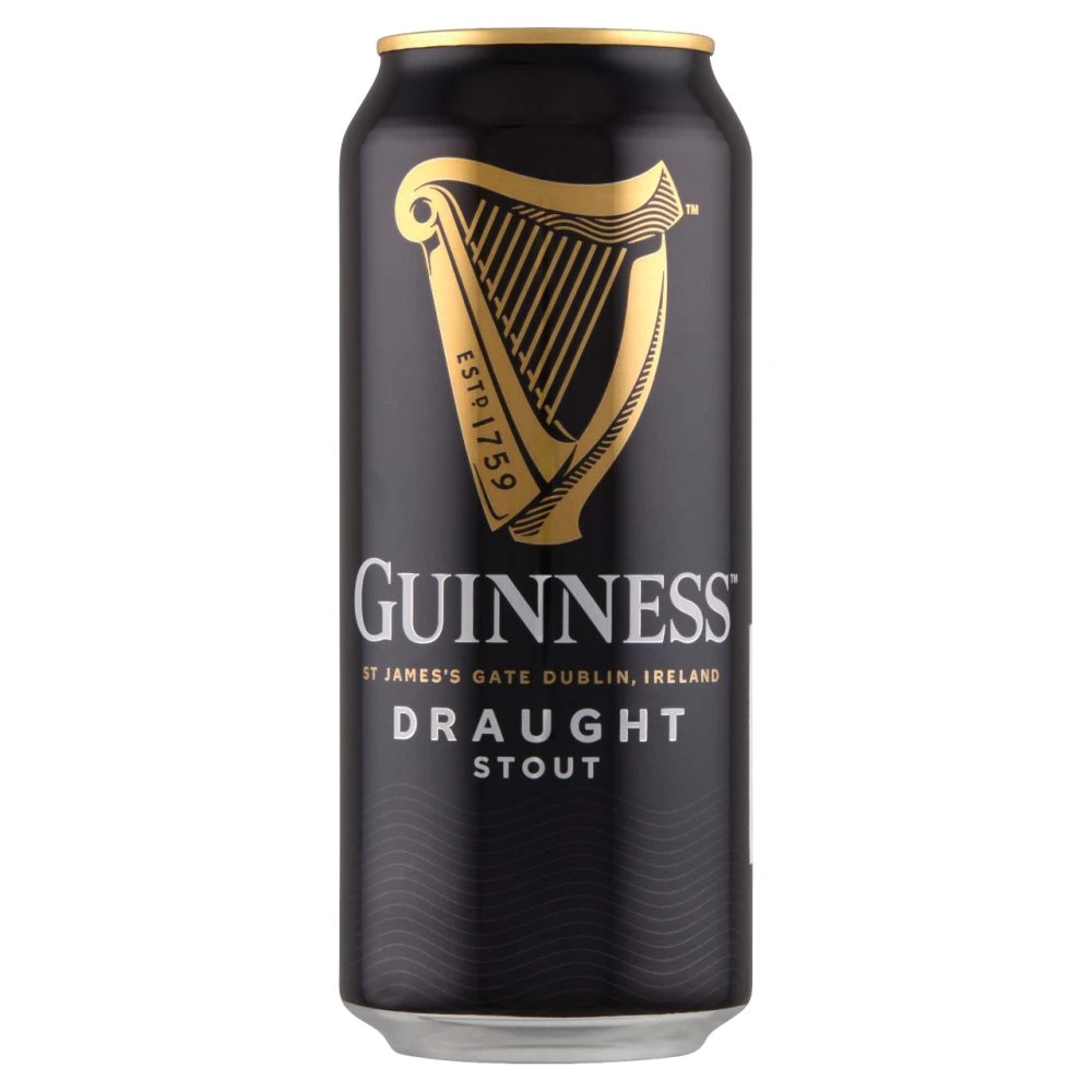 Guinness Draught ír fekete sör 4,2% 0,44 l