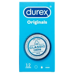 Durex Óvszer Classic, 12 db