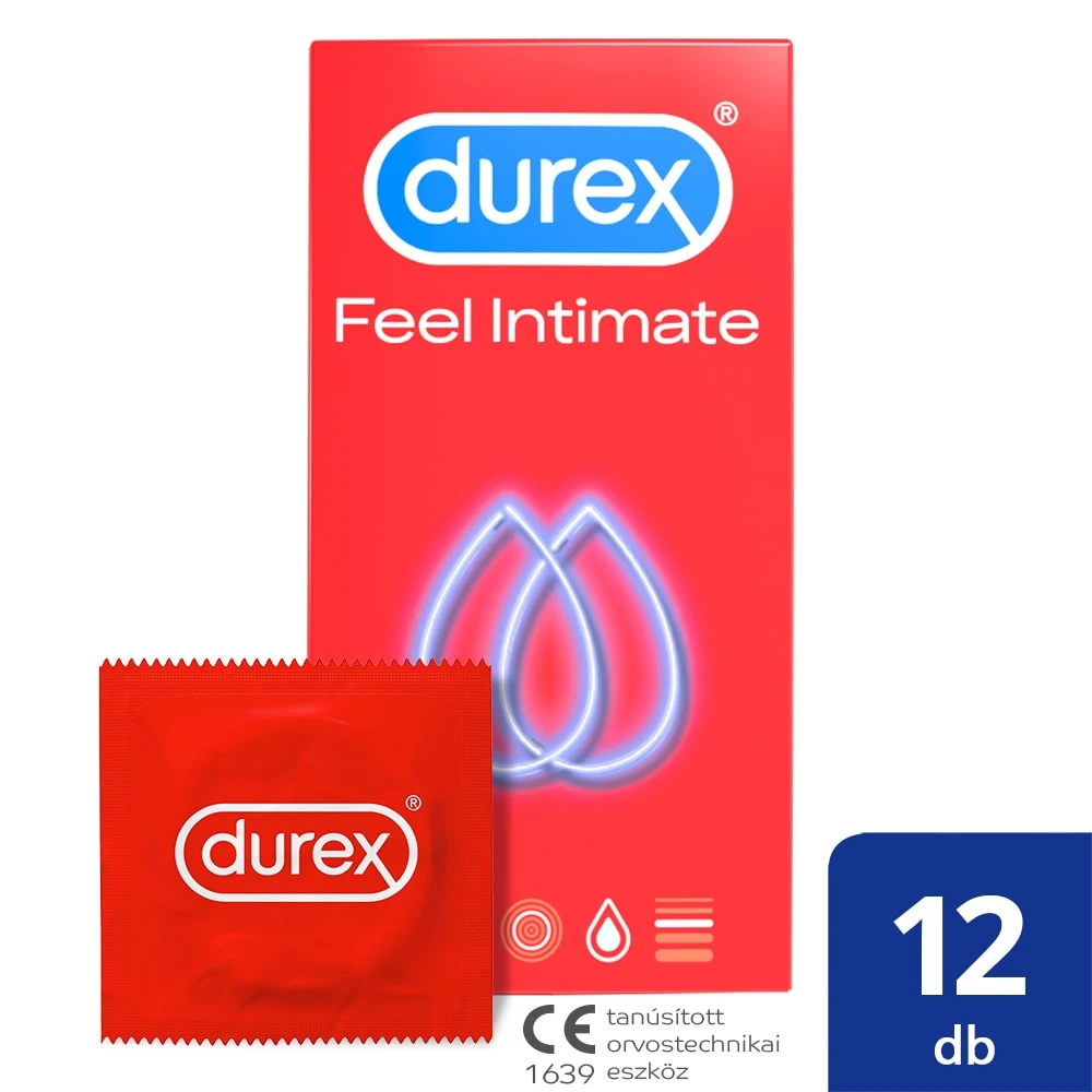 Durex Feel Intimate Óvszer 12 Db