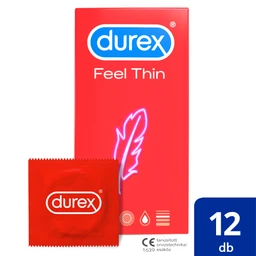 Durex Durex Feel Thin Óvszer 12 Db