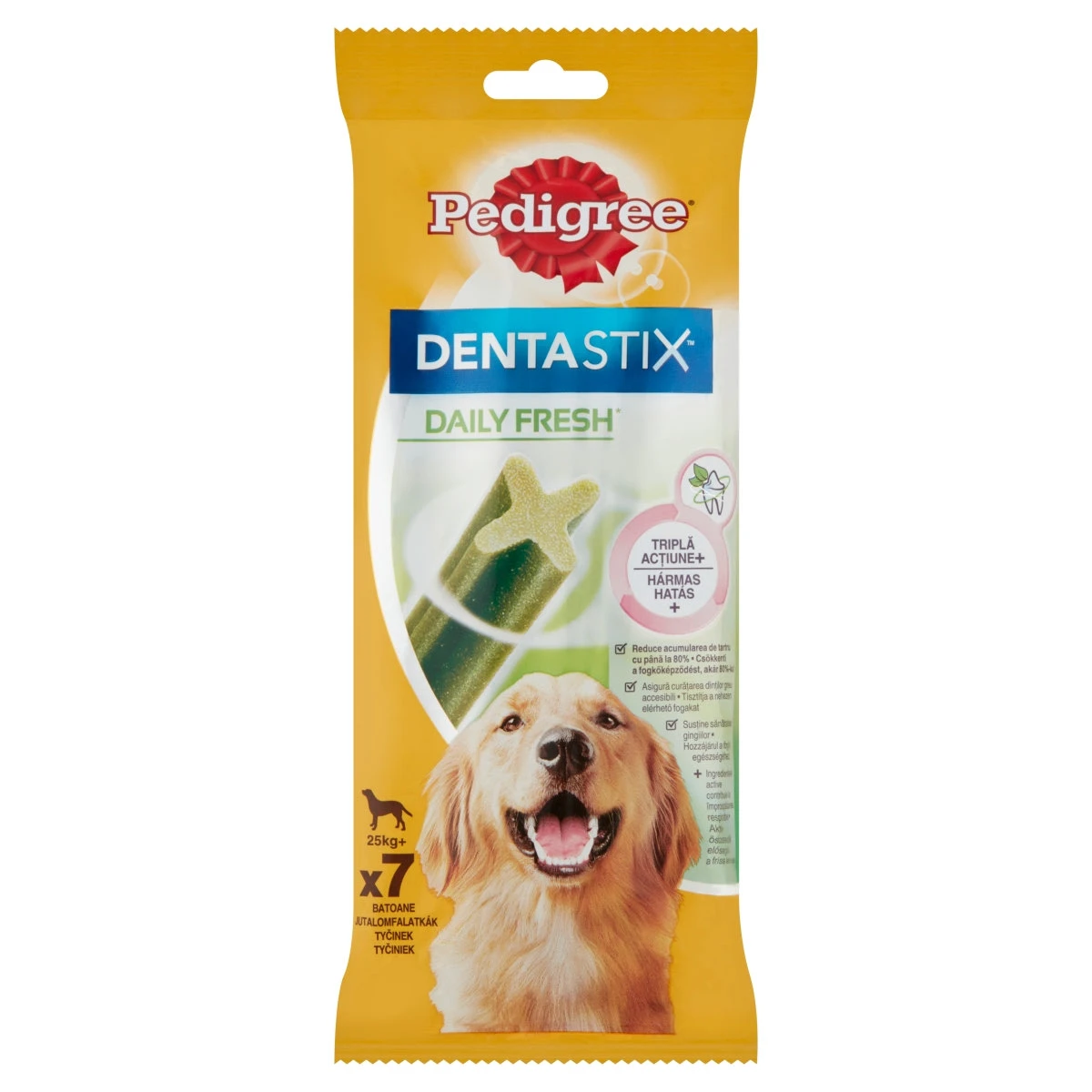 Pedigree DentaStix Daily Fresh jutalomfalat kutyák számára 270 g