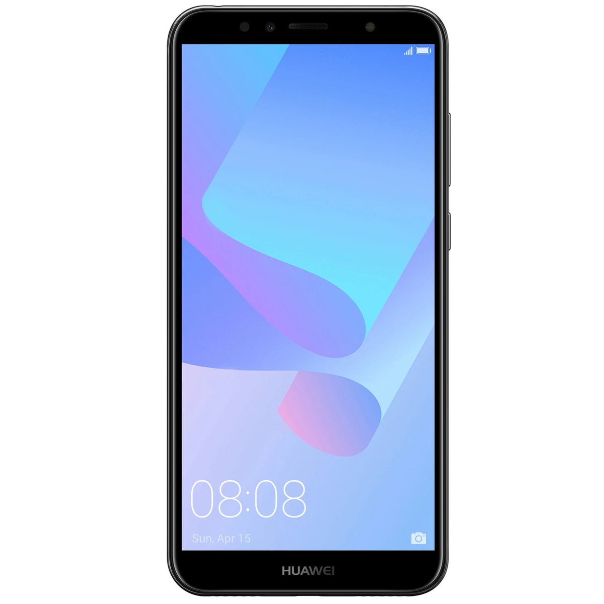 Huawei Y6 2018 Mobiltelefon, Kártyafüggetlen, Dual SIM, 16GB, LTE, Fekete