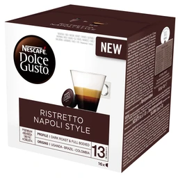 Nescafé NESCAFÉ Dolce Gusto Ristretto Napoli Style kávékapszula 16 db/16 csésze 128 g