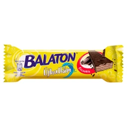 Balaton Balaton Újhullám étcsokoládéval mártott, kakaós krémmel töltött ostya 33 g