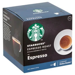 Nescafé Starbucks by Nescafé Dolce Gusto Espresso kávékapszula 12 db/12 csésze 66 g
