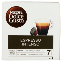 Nescafé NESCAFÉ Dolce Gusto Espresso Intenso Extra Crema kávékapszula 16 db/16 csésze 16 db 112 g