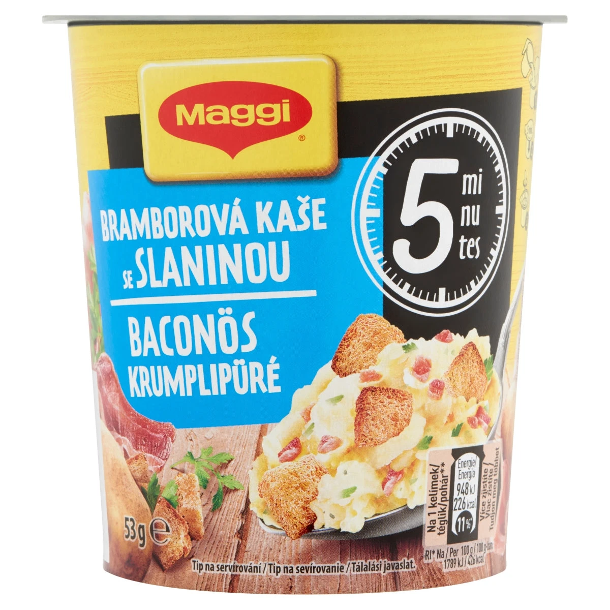 Maggi baconös krumplipüré 53 g
