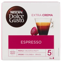 Nescafé NESCAFÉ Dolce Gusto Espresso kávékapszula 16 db/16 csésze 88 g