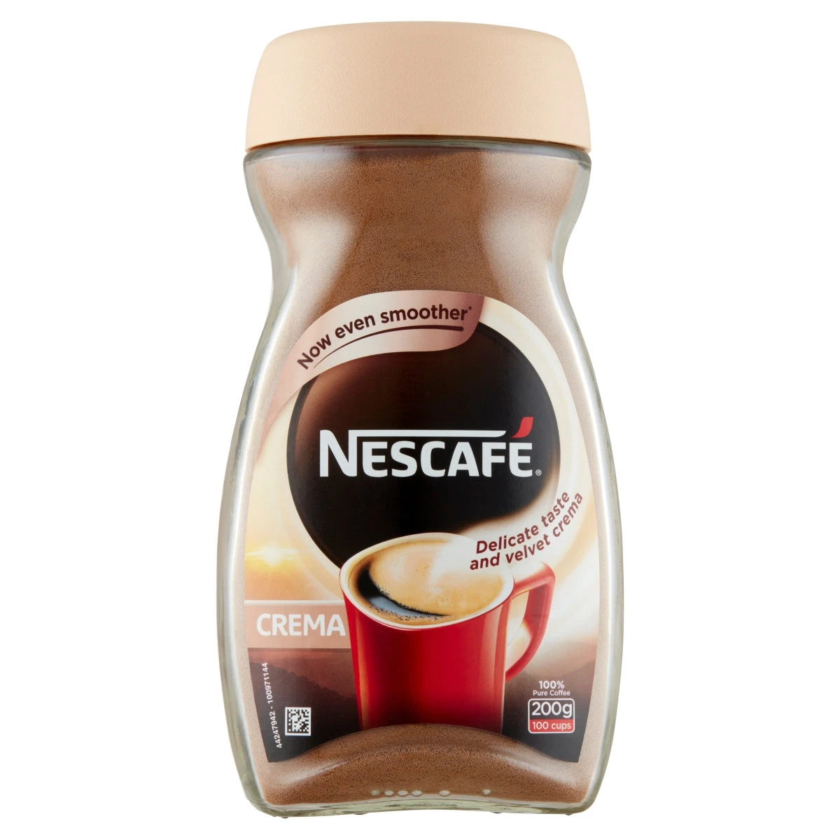Nescafé Classic Crema azonnal oldódó kávé 200 g
