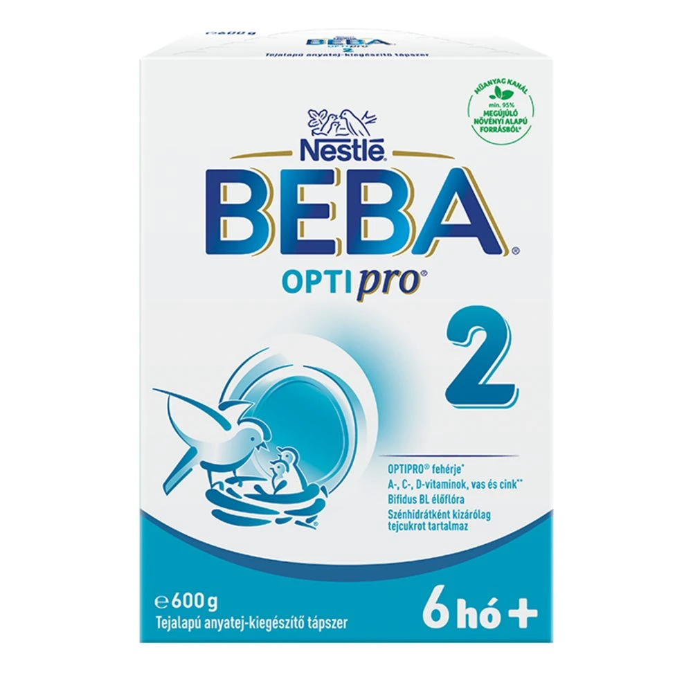Beba Pro 2 tejalapú anyatej kiegészítő tápszer 6 12 hónapos korig 2 x 300 g