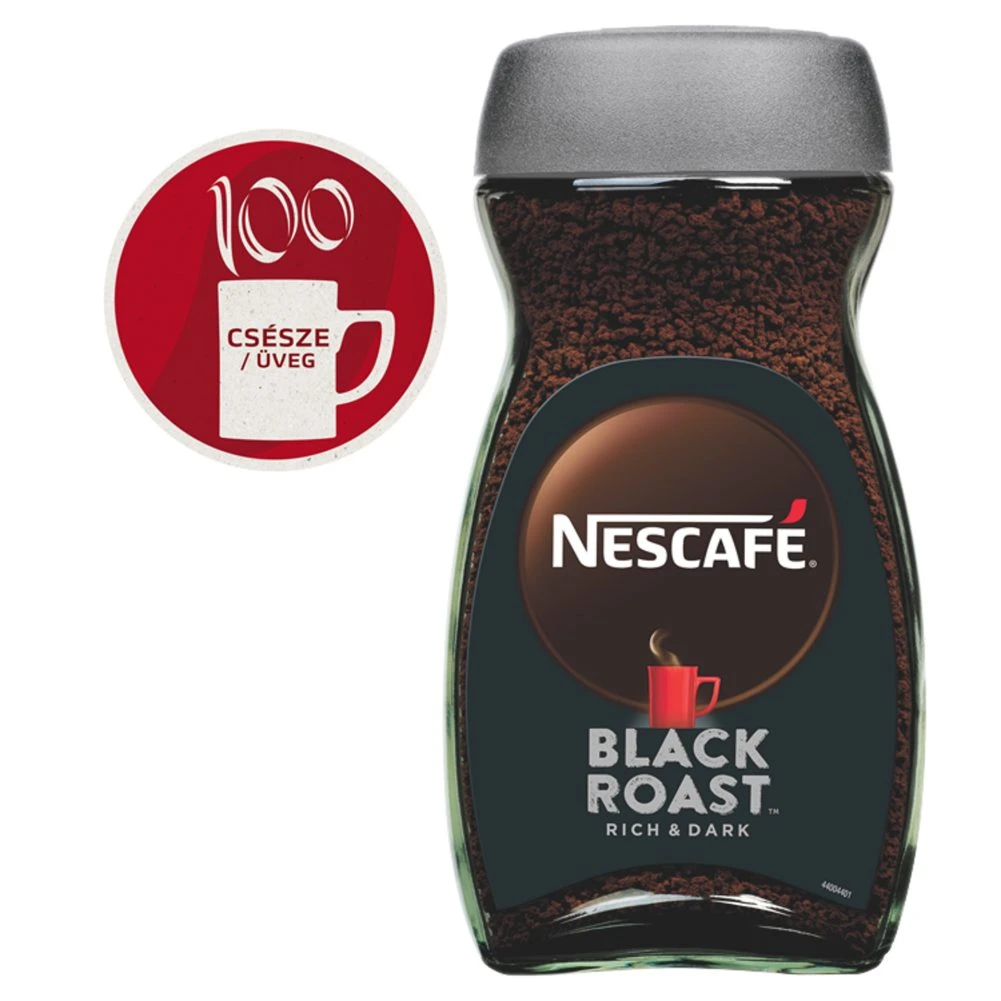 Nescafé Classic Black Roast azonnal oldódó kávé 200 g