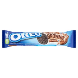 Oreo Oreo Choc'o Brownie kakaós töltelékkel töltött kakaós keksz 154 g