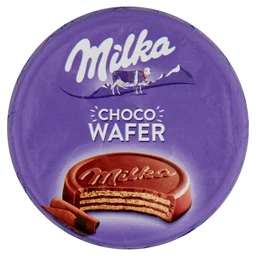 Milka Milka ChocoWafer kakaós töltelékkel töltött, alpesi tejcsokoládéval bevont ostya 30 g