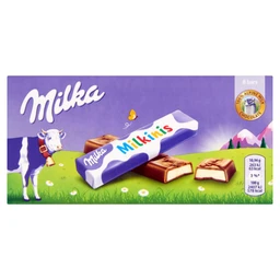 Milka Milka Milkinis alpesi tejcsokoládé tejes krémmel töltve 87,5 g