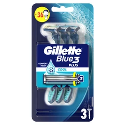 Gillette Gillette Blue3 Cool Eldobható Férfi Borotva, 3 Darab