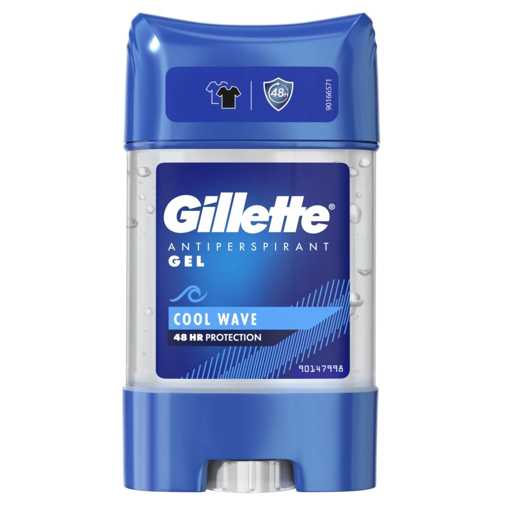 Gillette Endurance Cool Wave Izzadásgátló Áttetsző Gél Stift Férfiaknak 70ml