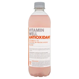 Vitamin Well Vitamin Well Szénsavmentes üdítőital őszibarack, 0,5 l