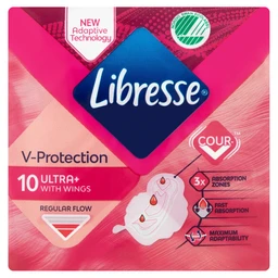 Libresse Libresse Ultra+ egészségügyi betét 10 db