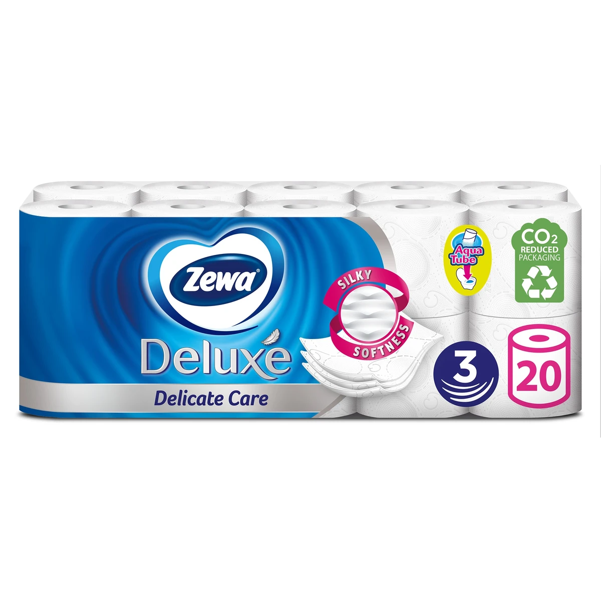 Zewa Deluxe Delicate Care 3 rétegű toalettpapír 20 tekercs