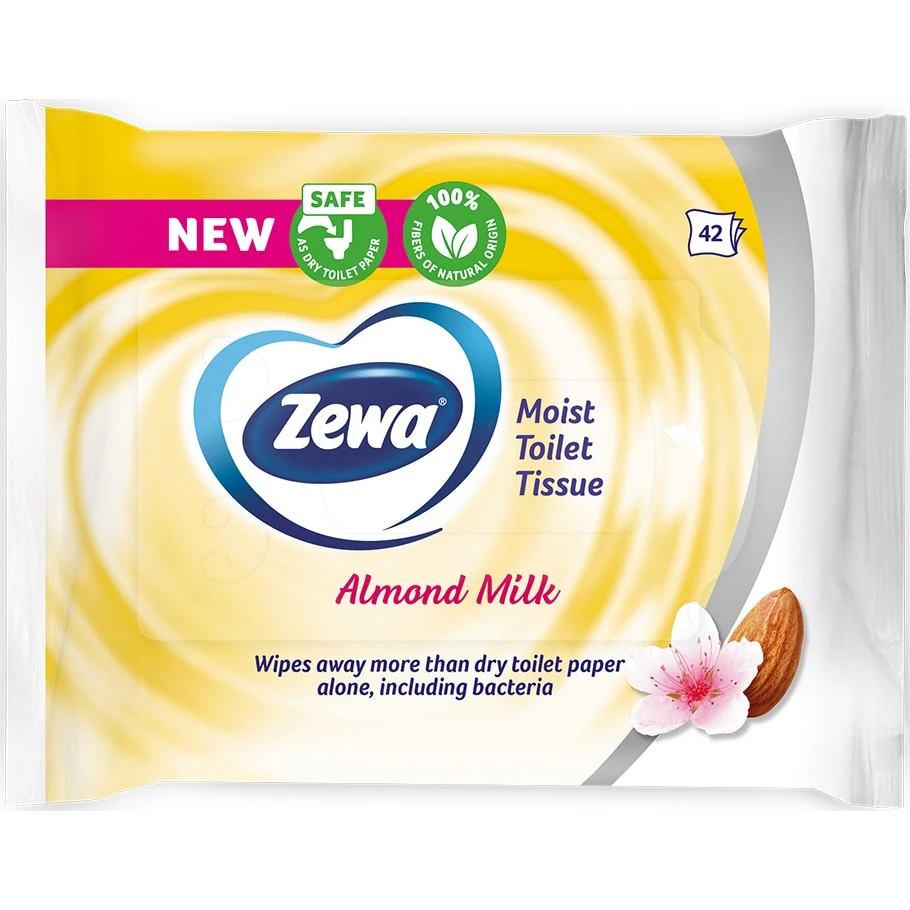 Nedves Toalettpapír Almond Milk, 42 db