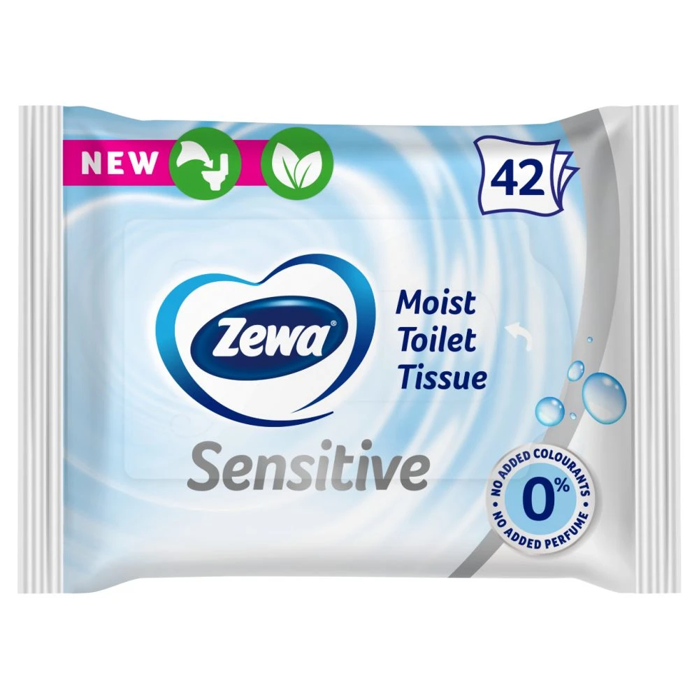 Zewa Pure nedves toalettpapír 42 db