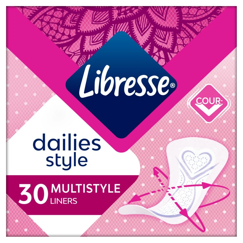 Libresse Daily Fresh Multistyle Normal tisztasági betét 30 db
