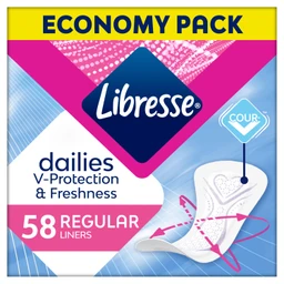 Libresse Libresse Daily Fresh Normal tisztasági betét 58 db