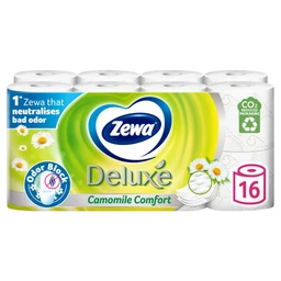 ZEWA Zewa Deluxe 3 rétegű toalettpapír, Camomile Comfort, 3x16 tekercs